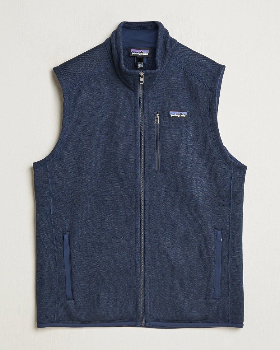 Patagonia Better Sweater Vest New Navy – Blau