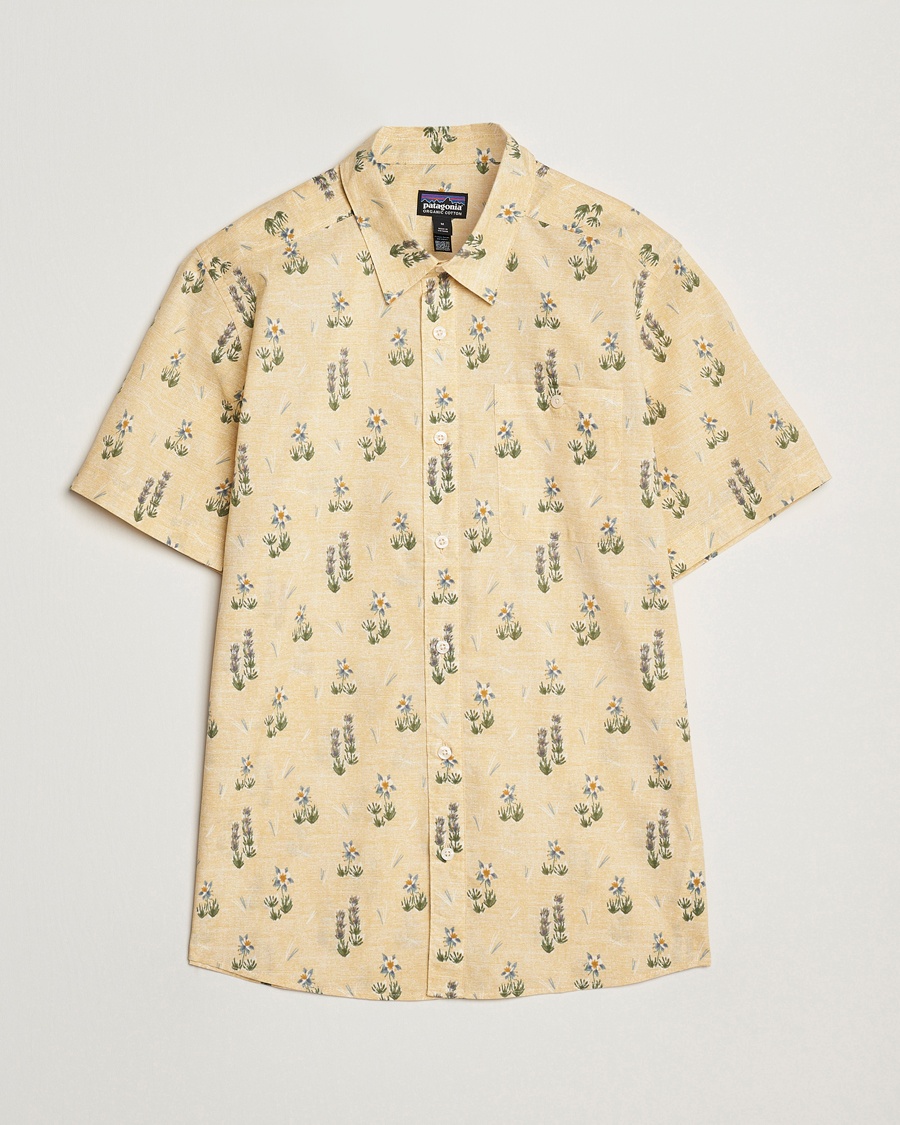 Herren | Aktuelle Marken | Patagonia | Go To Short Sleeve Shirt Beeswax Tan