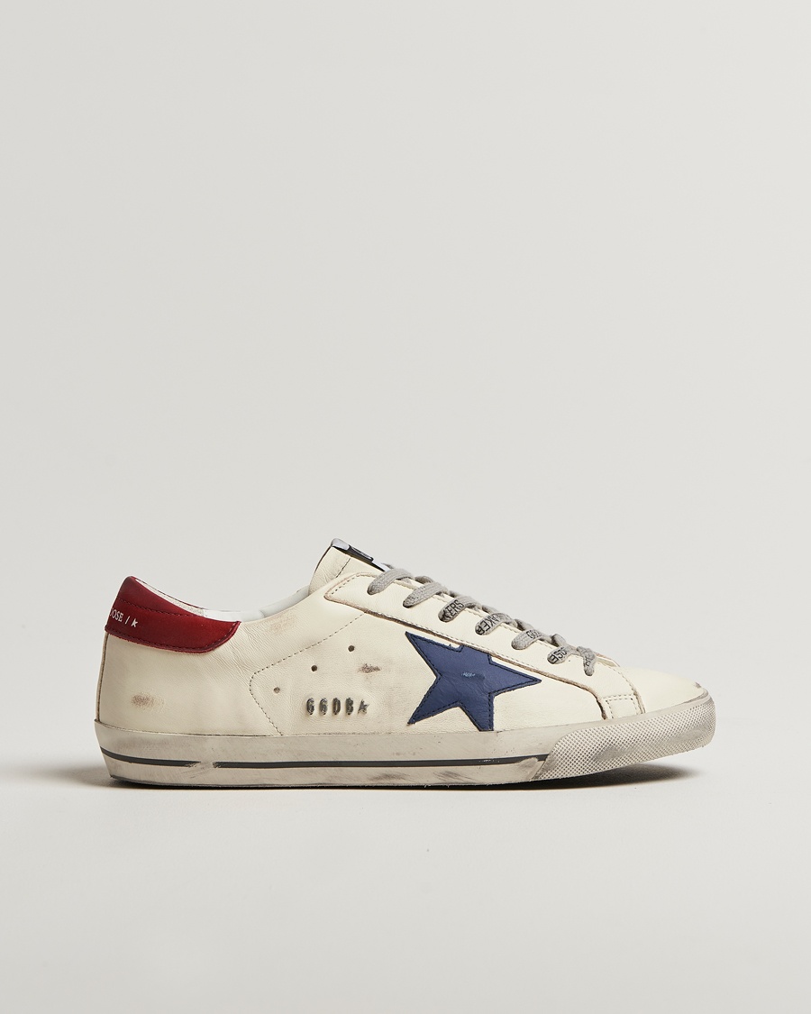 Herren | | Golden Goose | Super-Star Sneakers White/Blue