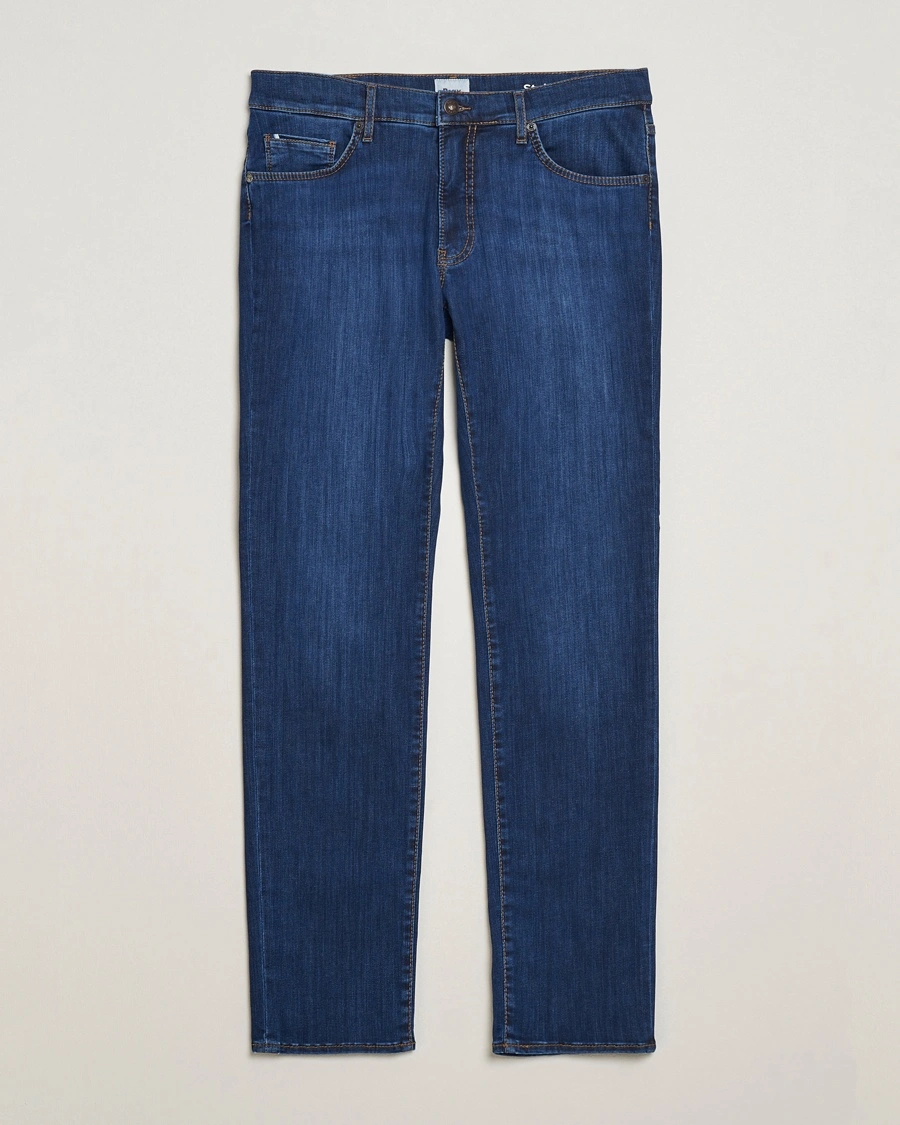 Brax Chuck Hi-Flex Denim Dark Used – Blau