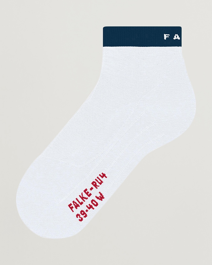 Herren | Socken | Falke Sport | RU4 Endurance Short Running Socks White