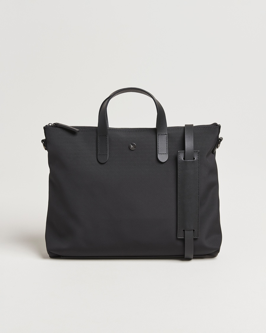 Herren | Dokumenttaschen | Mismo | M/S Canvas Slim Brief Eclipse Black/Black