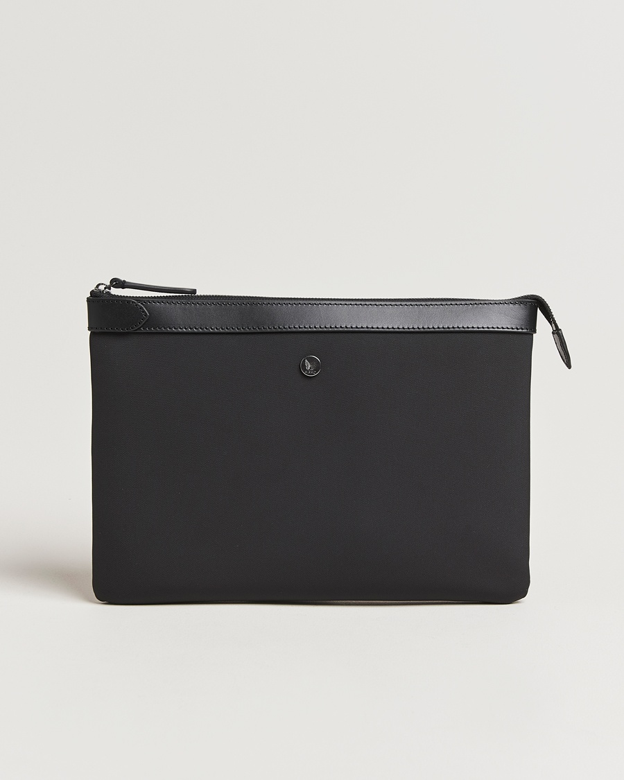 Mismo M/S Nylon Pouch Large Eclipse Black/Black – Schwarz