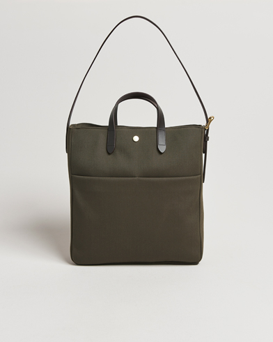 Herren | Neue Produktbilder | Mismo | M/S Field Tote Army/Dark Brown