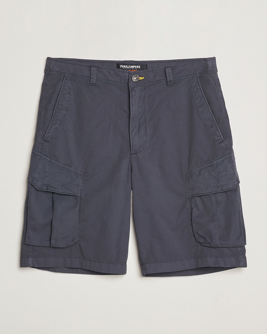 Herren | Cargoshorts | Parajumpers | Edmund Garment Dyed Twill Cargo Shorts Gargoyle