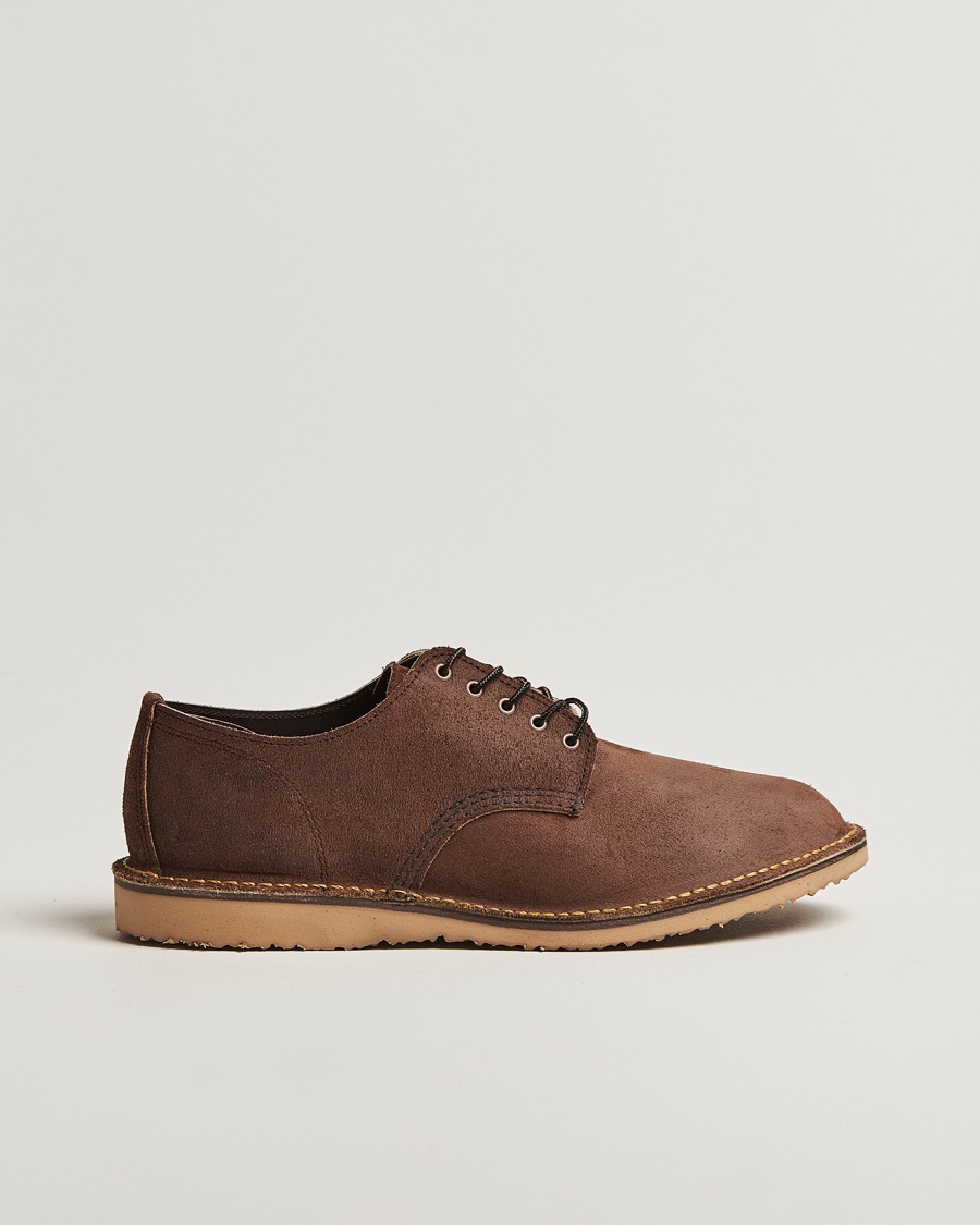 Red Wing Shoes Weekender Oxford Chocolate Muleskinner – Braun