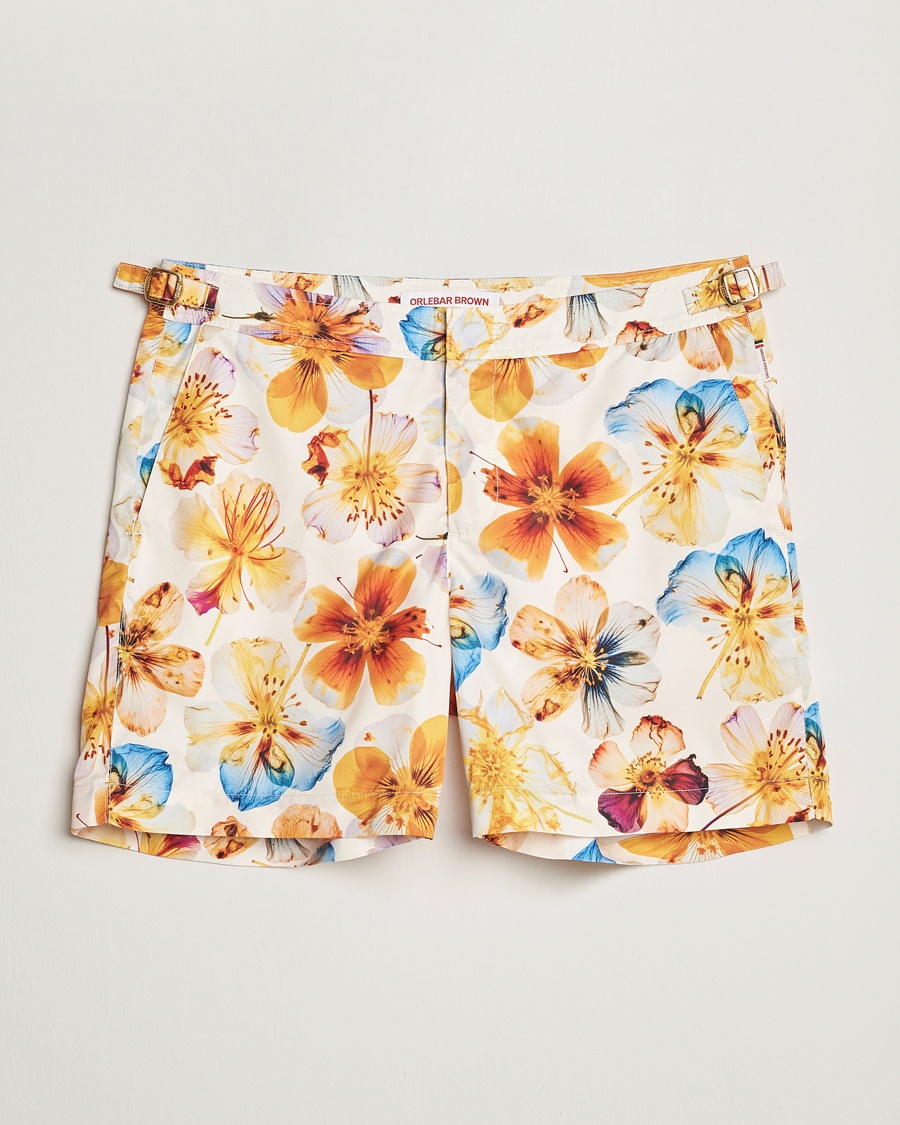 Herren | Kleidung | Orlebar Brown | Bulldog Oshibana Printed Swimshorts White Sand