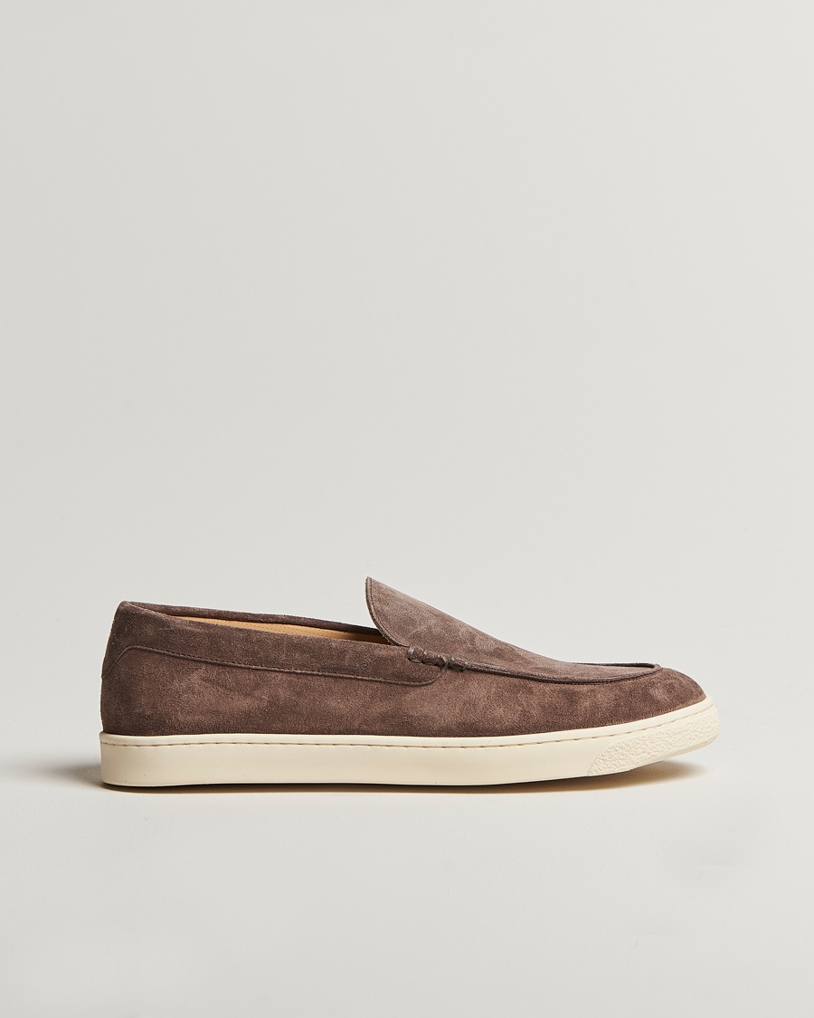 Herren | | Brunello Cucinelli | Moccasin Loafer Brown Suede