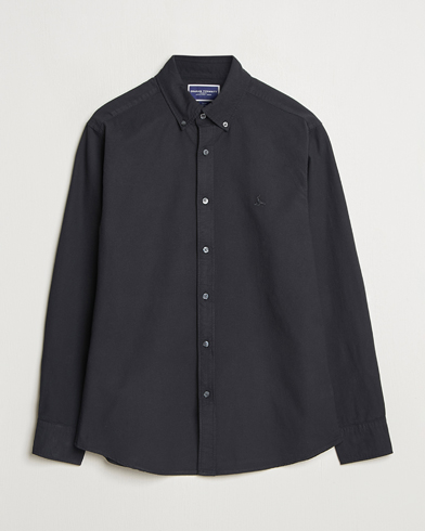 Herren | Kleidung | Charles Tyrwhitt | Button Down Stretch Oxford Shirt Black