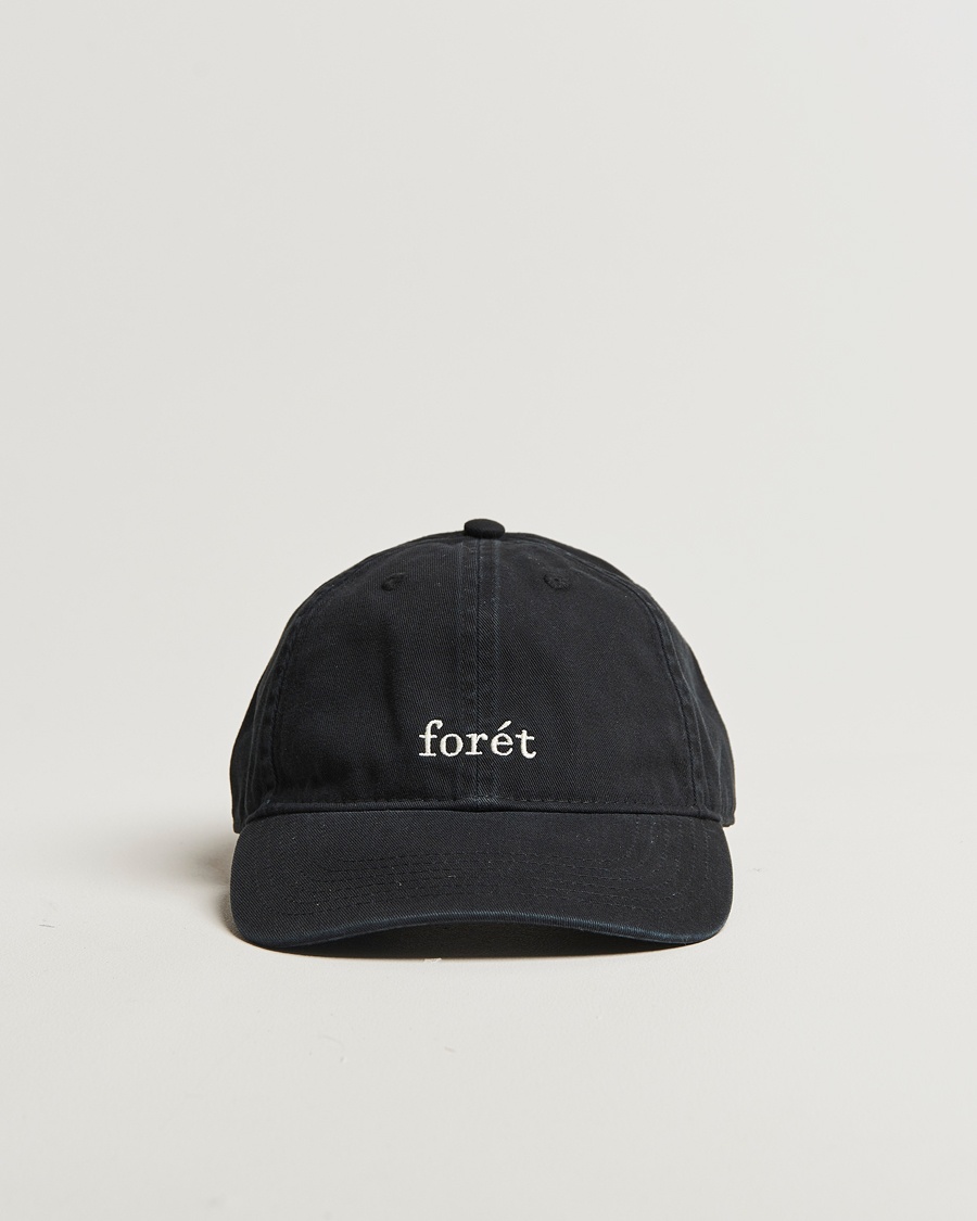 Forét Hawk Washed Cap Black – Schwarz