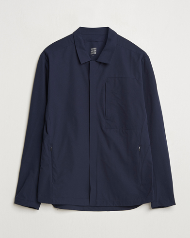 Herren | Hemdjacke | Scandinavian Edition | Merge II Stretch Shirt Jacket Navy Blue