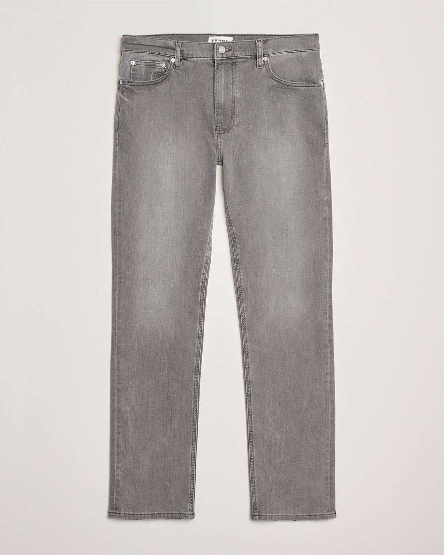 Herren | Graue Jeans | FRAME | Modern Straight Jean Rock Place