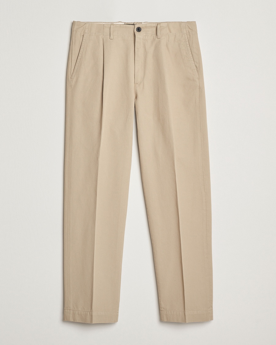 Herren | Kleidung | Incotex | Regular Fit Uniform Cotton Slacks Beige