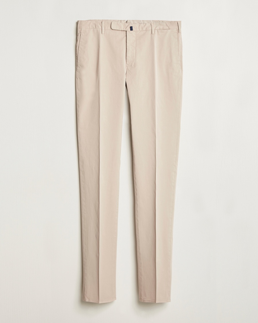 Herren | Kleidung | Incotex | Slim Fit Comfort Chinos Light Beige