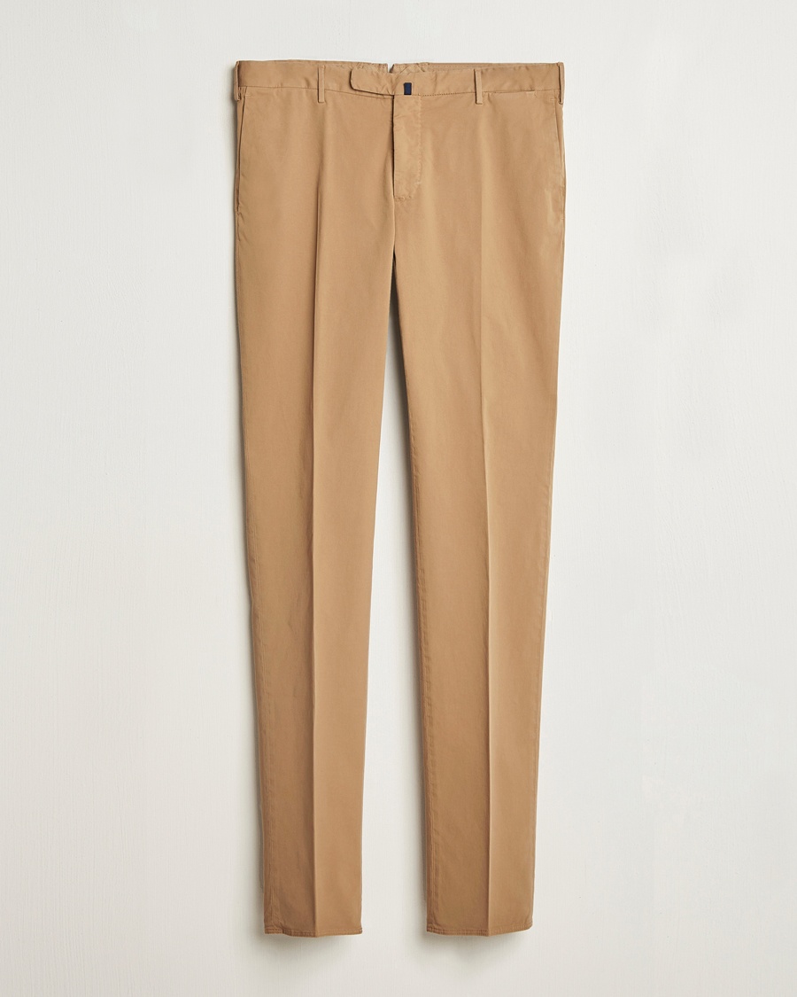 Herren | Kleidung | Incotex | Slim Fit Comfort Chinos Beige