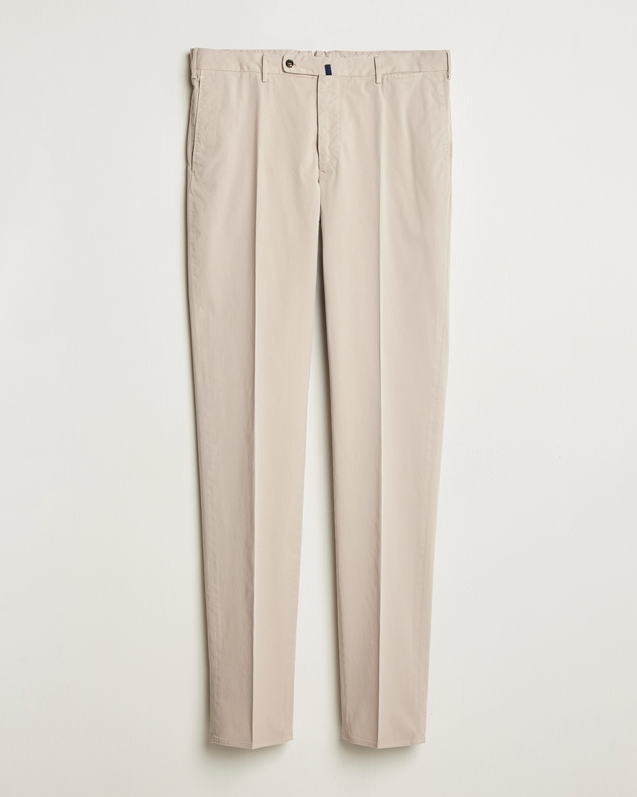 Herren | Incotex | Incotex | Regular Fit Comfort Chinos Light Beige