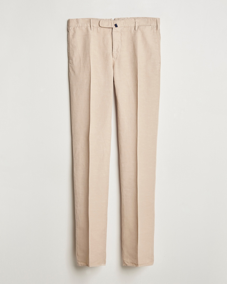 Herren | Kleidung | Incotex | Slim Fit Chinolino Trousers Beige