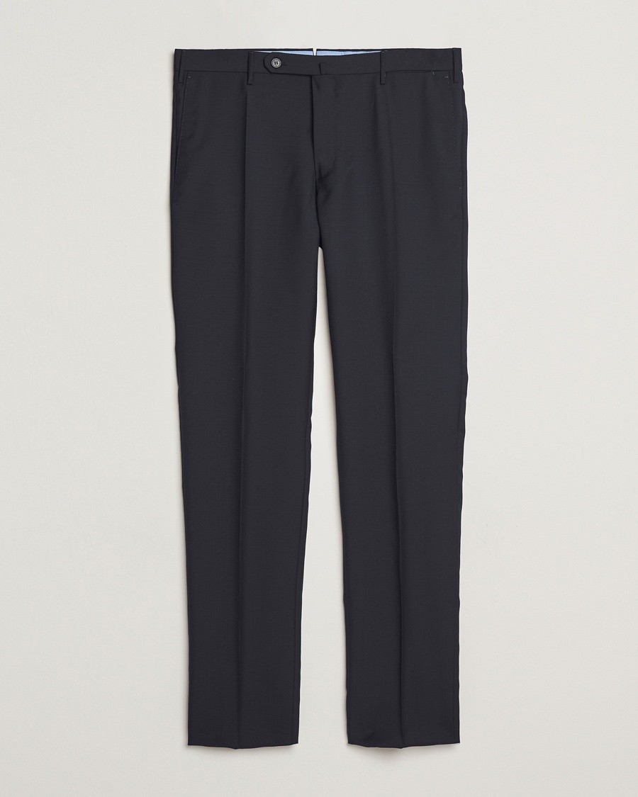 Herren | Kleidung | Incotex | Slim Fit Super 100s Wool Trousers Navy