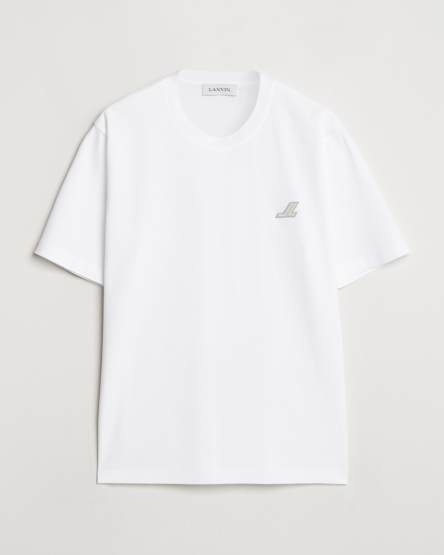 Herren | Weiße T-Shirts | Lanvin | Logo T-Shirt White
