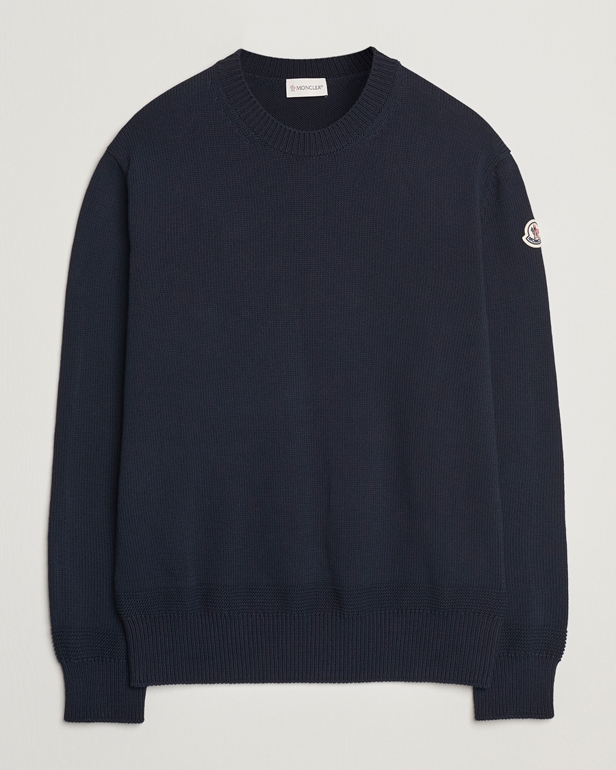 Herren | Rundausschnitt | Moncler | Crew Neck Sweater Navy
