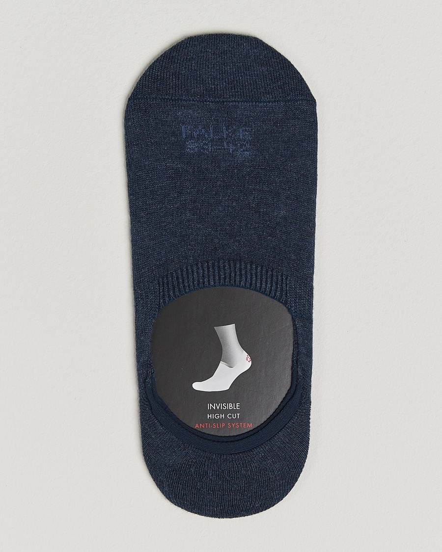 Herren | Sneaker | Falke | Casual High Cut Sneaker Socks Navy Melange