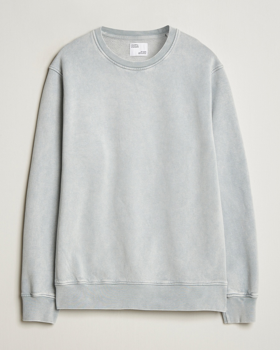 Colorful Standard Classic Organic Crew Neck Sweat Faded Grey – Grau