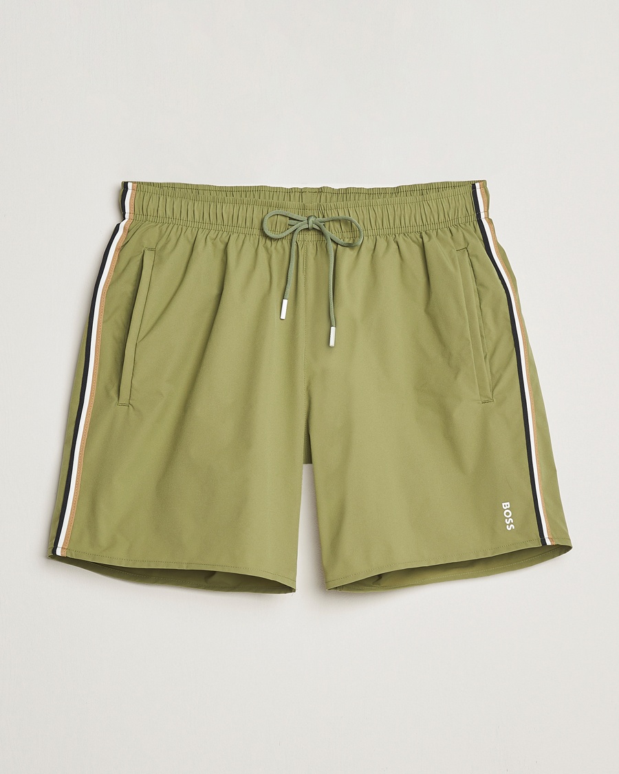 Herren | BOSS BLACK | BOSS BLACK | Iconic Swimshort Medium Green