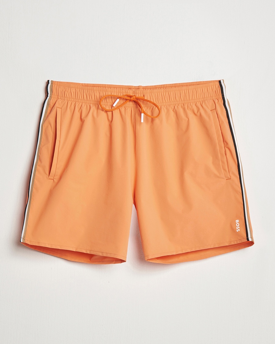 Herren | Badehosen | BOSS BLACK | Iconic Swimshort Bright Orange