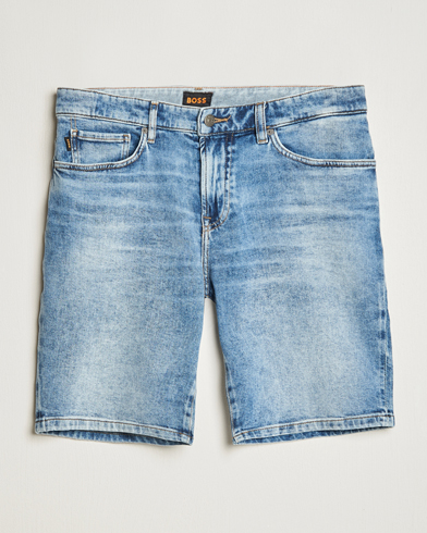 Herren | Shorts | BOSS ORANGE | Re.Maine Denim Shorts Light Blue
