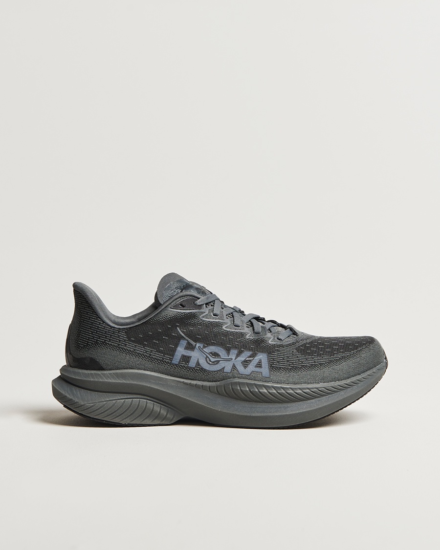 Herren | Schwarze Sneakers | Hoka One One | Hoka Mach 6 Black