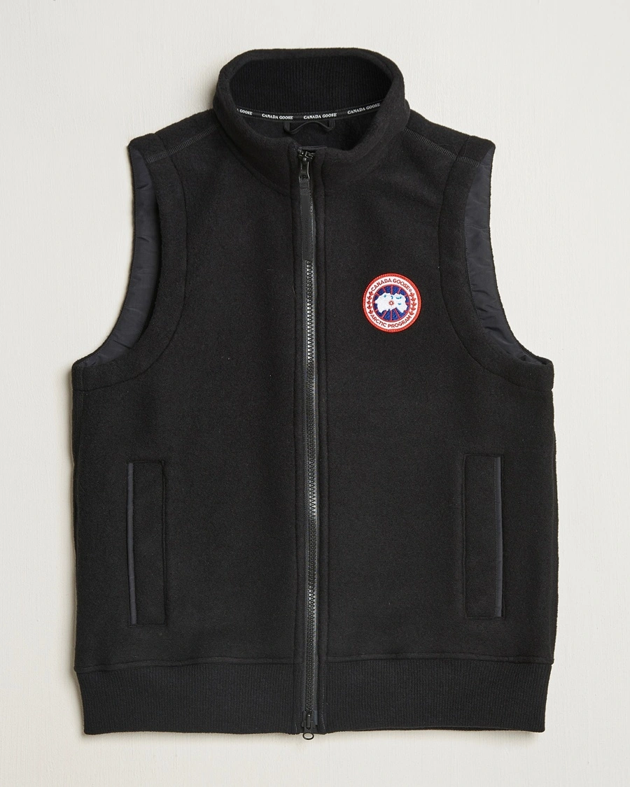 Herren | Westen | Canada Goose | Mersey Fleece Vest Black