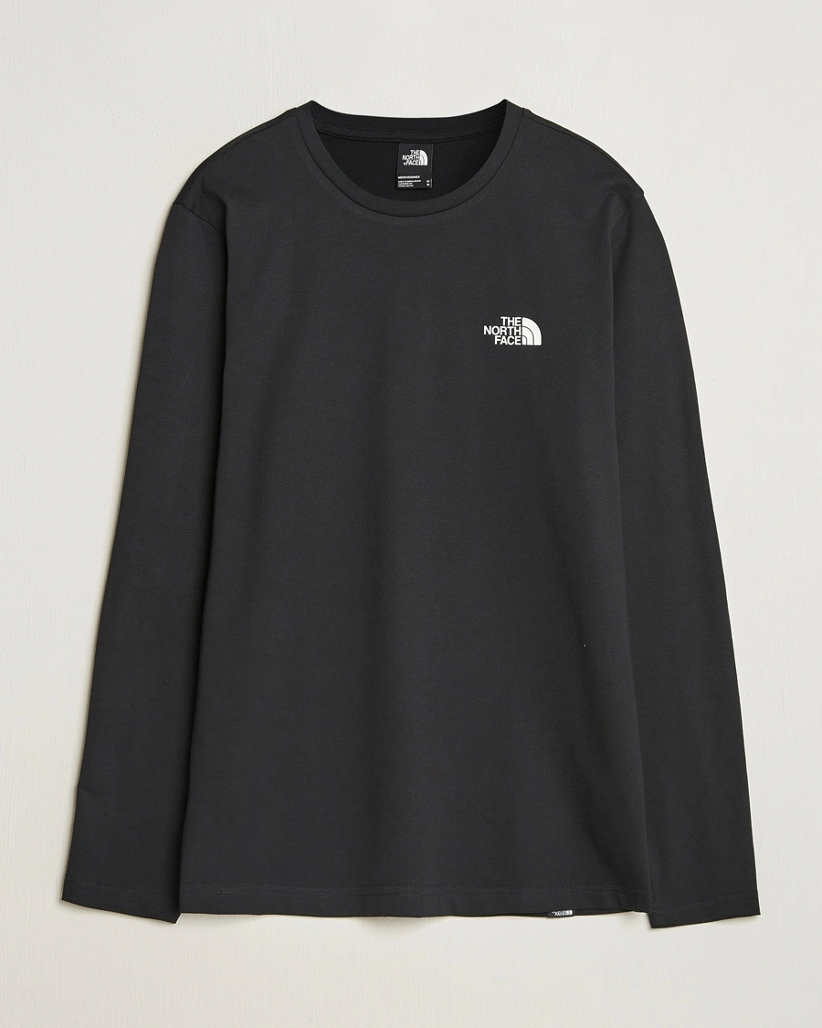 Herren | T-Shirts | The North Face | Simple Dome Long Sleeve T-Shirt Black