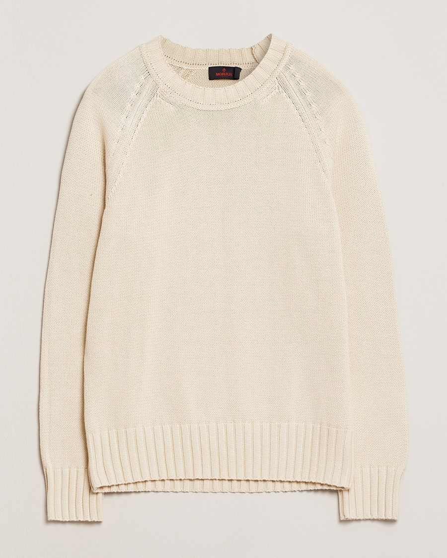 Herren | Treue-Rabatt für Stammkunden | Morris | Brooks Crew O-Neck Off White