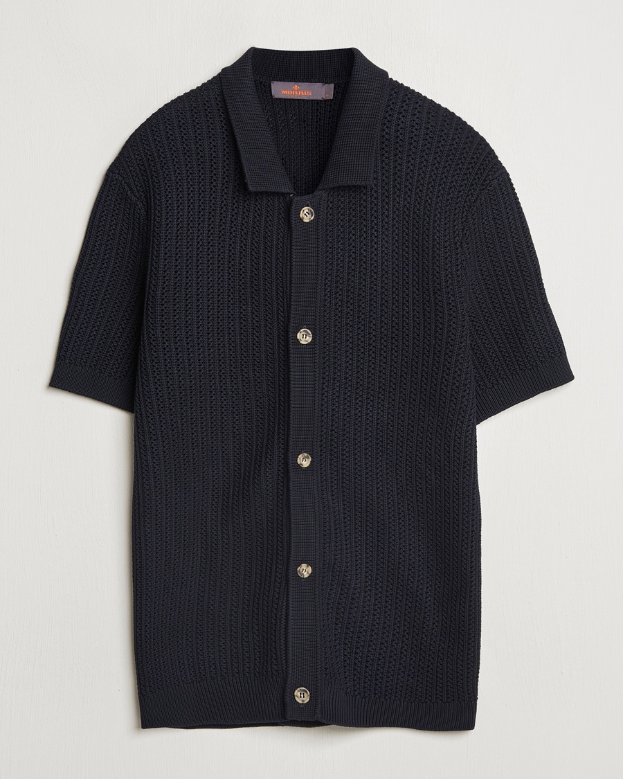 Herren | Kurzarmhemden | Morris | Connors Short Sleeve Shirt Old Blue