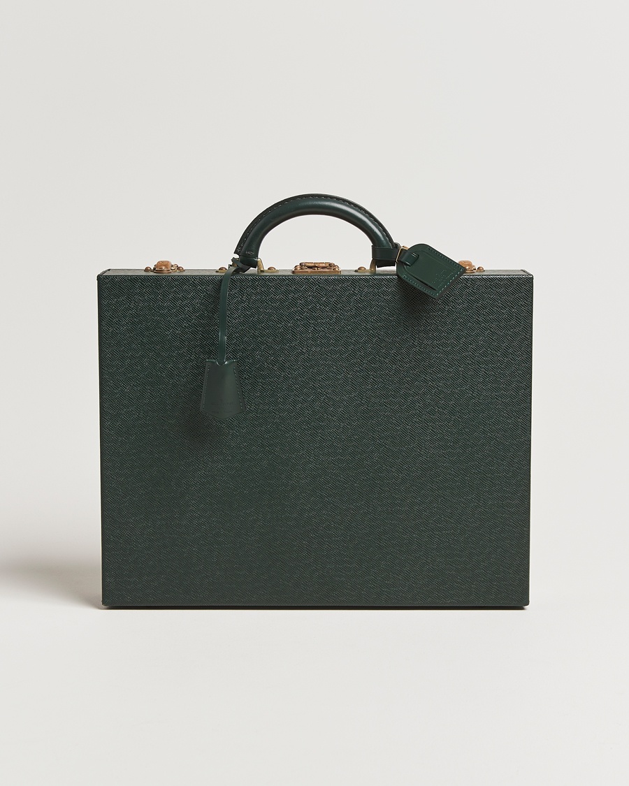 Herren | Accessoires | Louis Vuitton Pre-Owned | Diplomat Briefcase Taiga Green