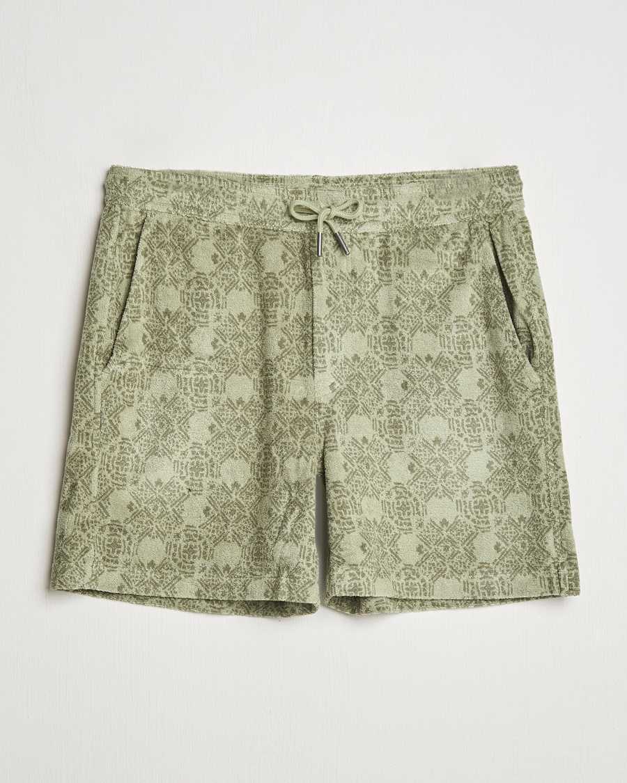 Herren | Drawstringshorts | Morris | Shellby Terry Shorts Green