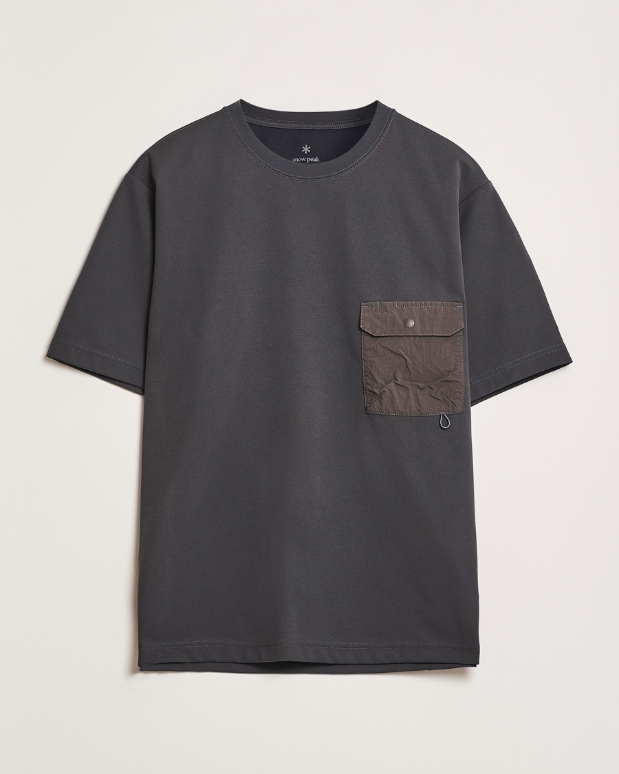 Herren | Snow Peak | Snow Peak | Insect Shield T-Shirt Charcoal