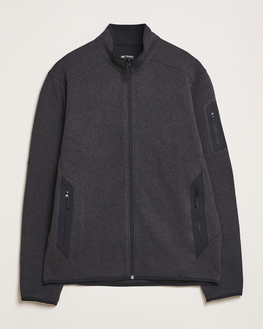 Herren | Full-zip | Arc'teryx | Covert Full Zip Black Heather