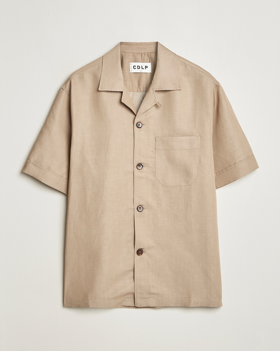 Herren | Kleidung | CDLP | Camp Collar Shirt Hazel Beige