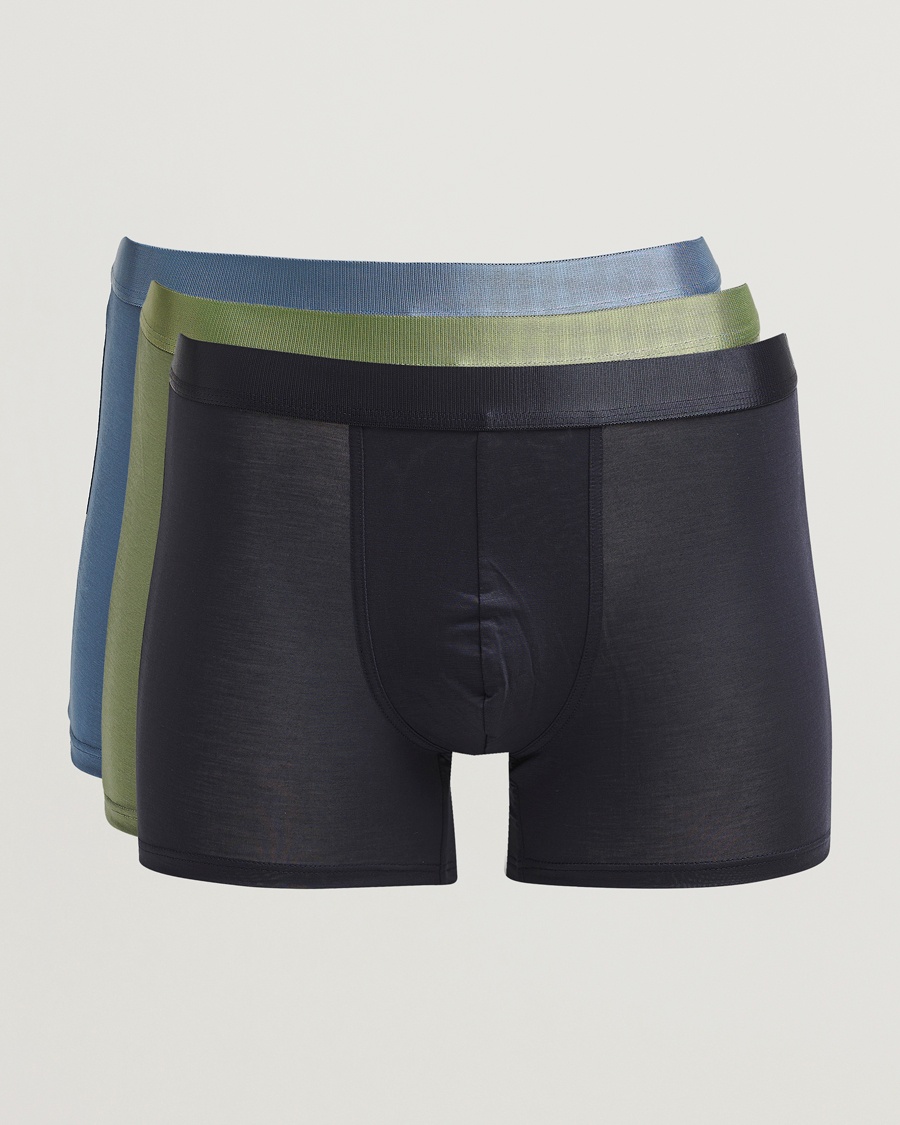 Herren | Kleidung | CDLP | 3-Pack Boxer Briefs Navy/Steel/Sage