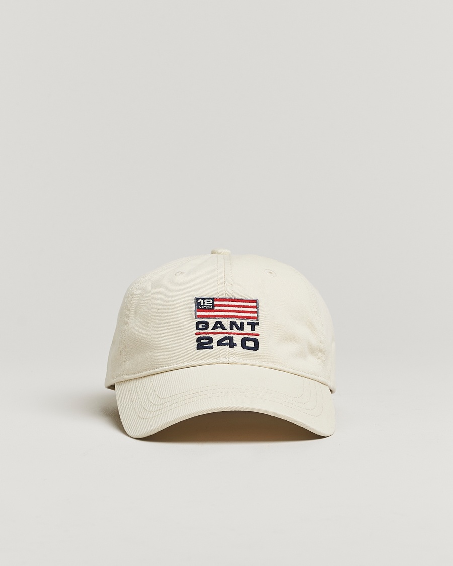 Herren | Business & Beyond - Casual | GANT 240 Mulberry Street | 240 Flag Cap Cream