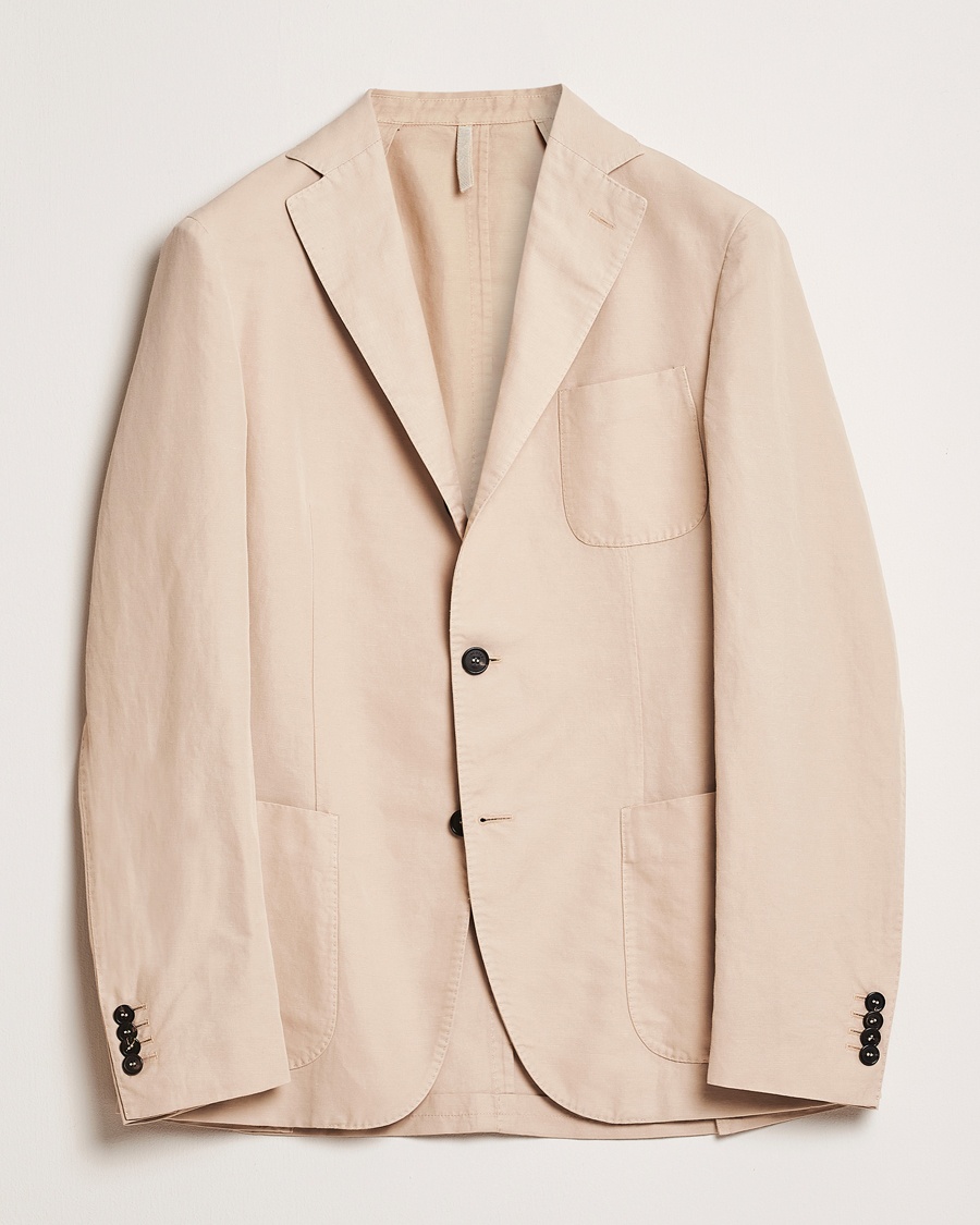 Herren | Kleidung | Incotex | Unconstructed Chinolino Blazer Beige