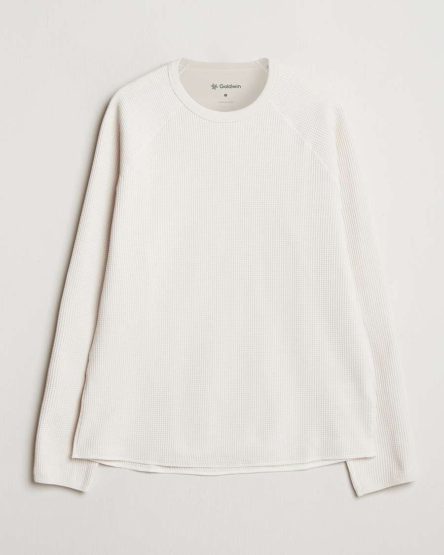Herren | T-Shirts | Goldwin | WF Light Long Sleeve T-Shirt Ivory