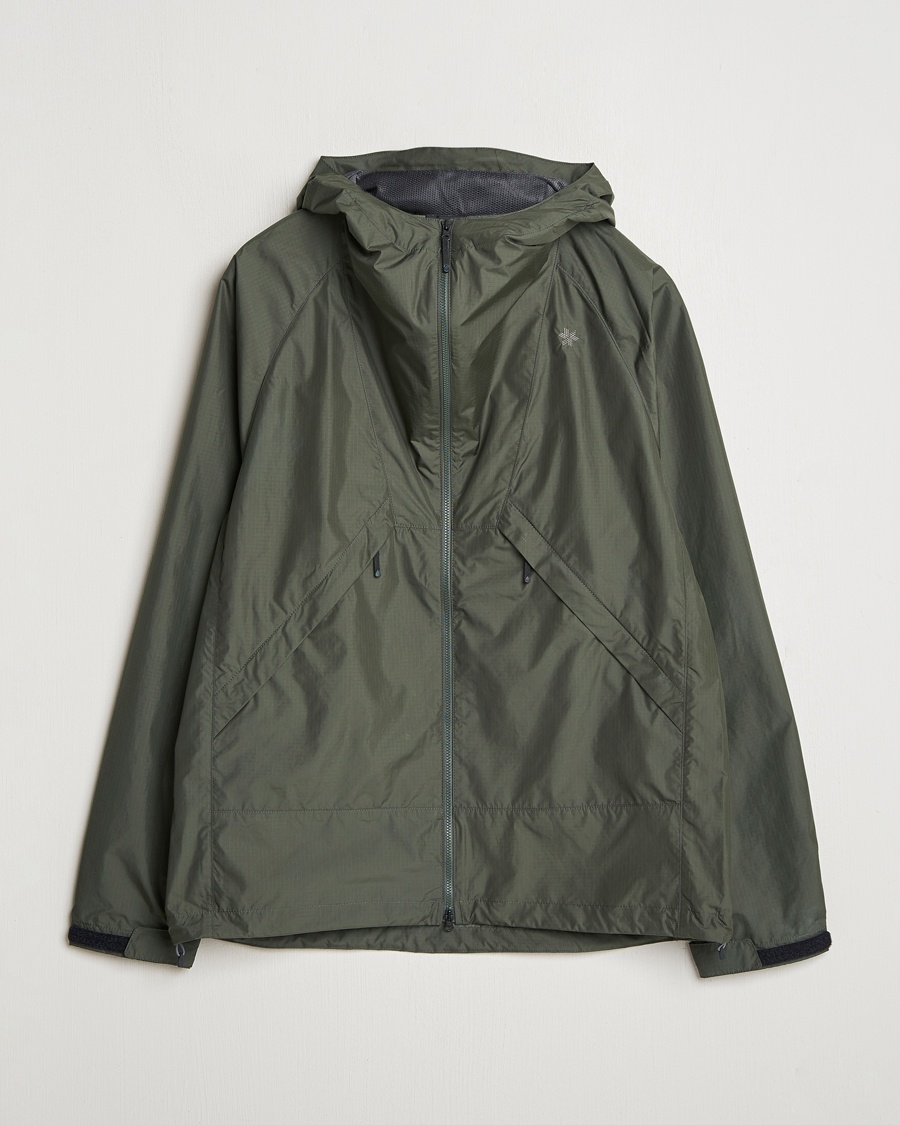 Herren | Goldwin | Goldwin | Rip-Stop Hooded Jacket Dark Olive