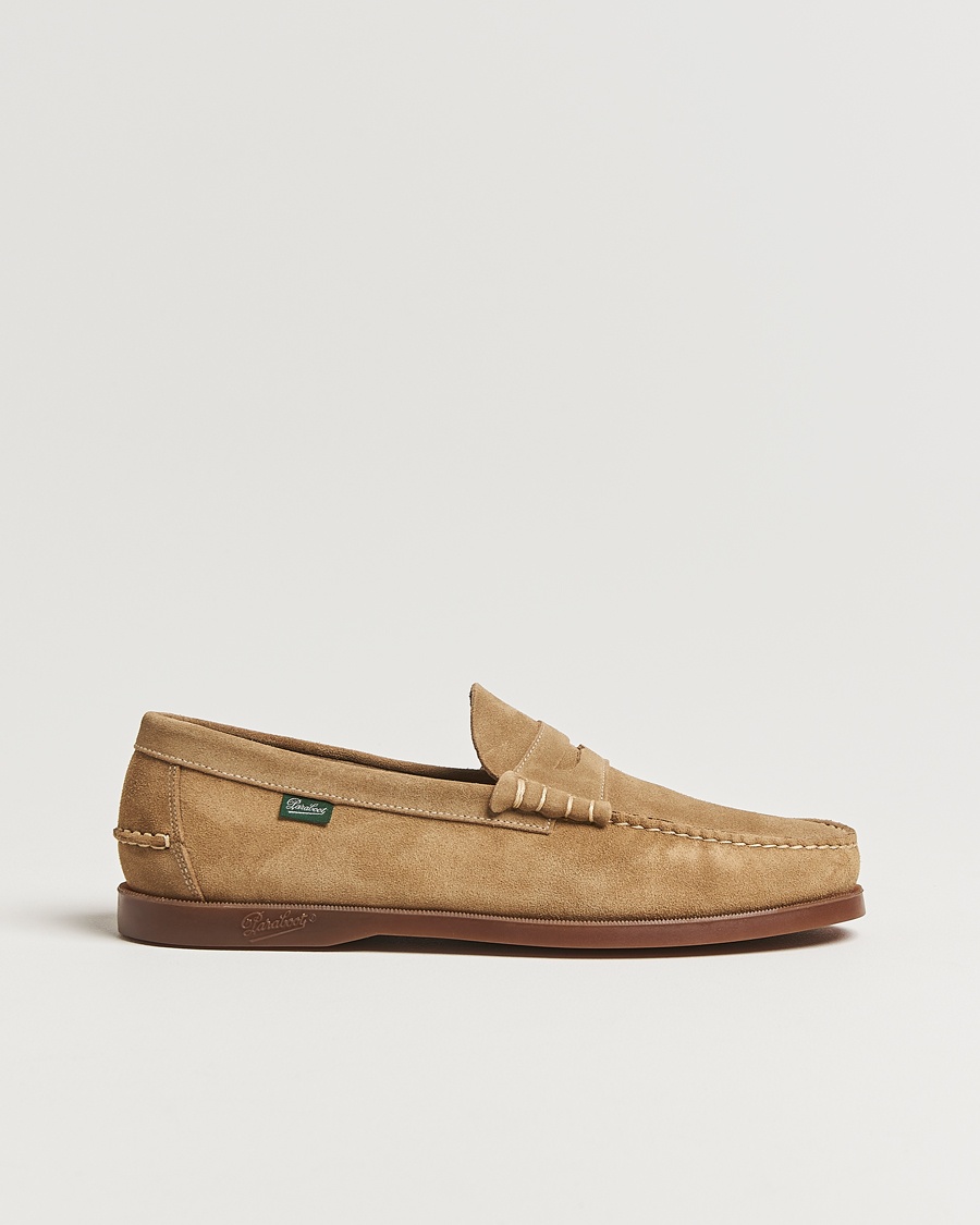 Herren | Loafer | Paraboot | Coraux Moccasin Sand Suede