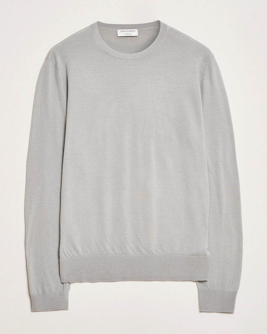 Herren | Tiger of Sweden | Tiger of Sweden | Connor Merino Sweater Granite