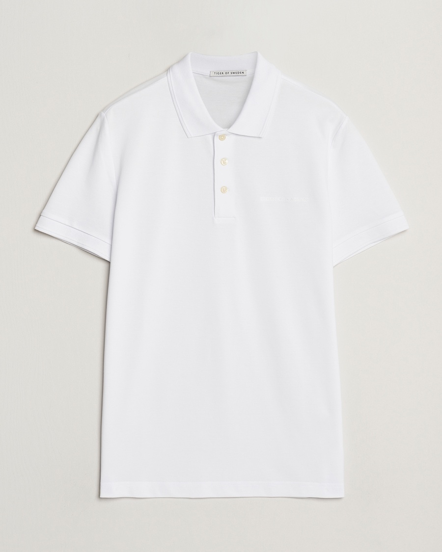 Herren | Kleidung | Tiger of Sweden | Darios Polo Pure White