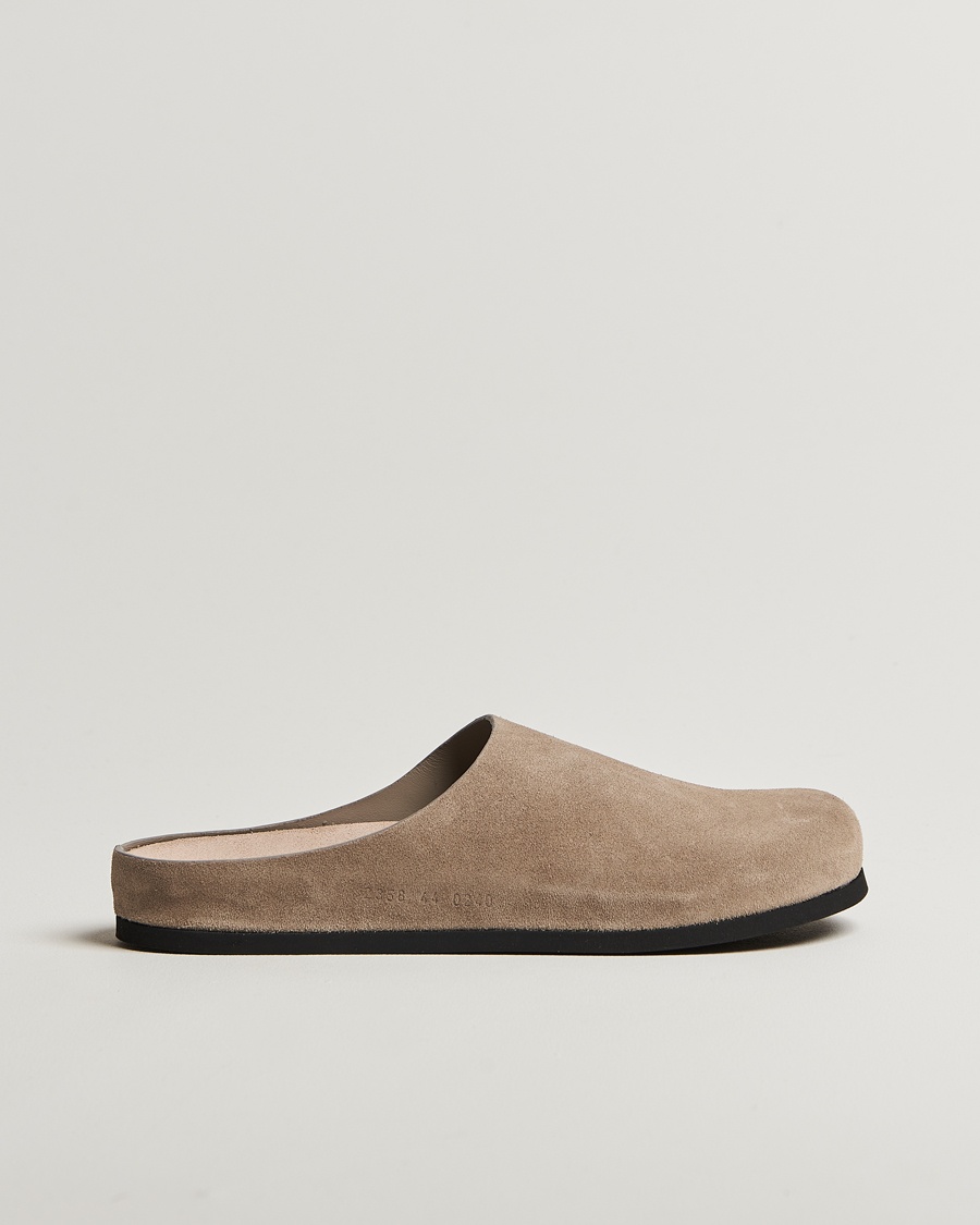 Herren | | Common Projects | Suede Clog Taupe