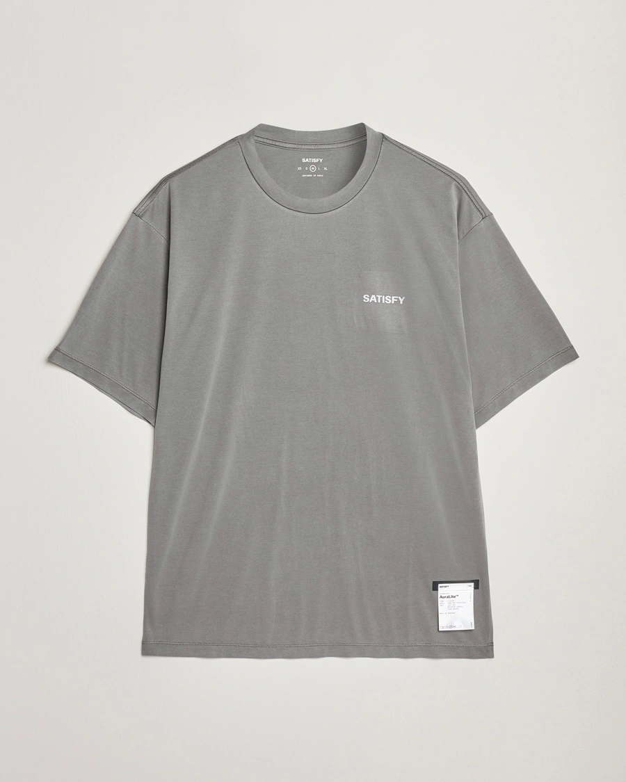 Herren | Satisfy | Satisfy | AuraLite T-Shirt Mineral Graphite