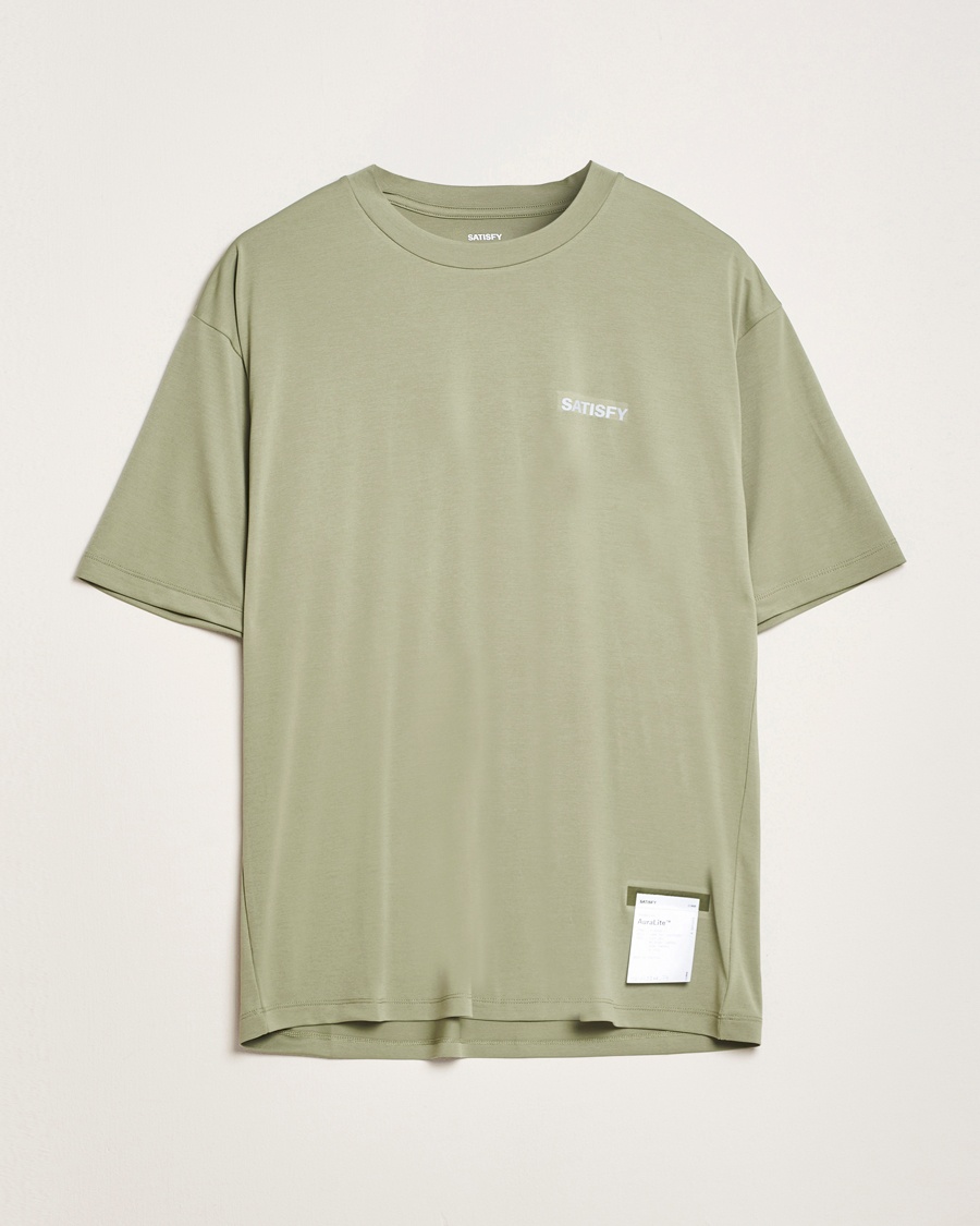 Herren | Satisfy | Satisfy | AuraLite T-Shirt Oil Green